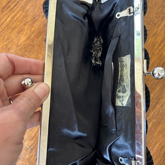 Charming Charlie Black Clutch - Picture 4 of 4